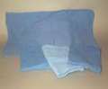 Picture of of recycled colored surgical, huck, crash towels.